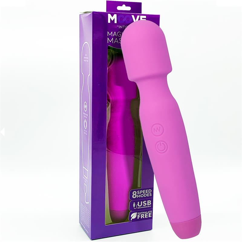 Magic Wand Massager Silicone Purple - UABDSM