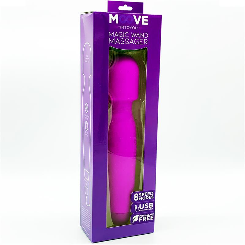 Magic Wand Massager Silicone Purple - UABDSM