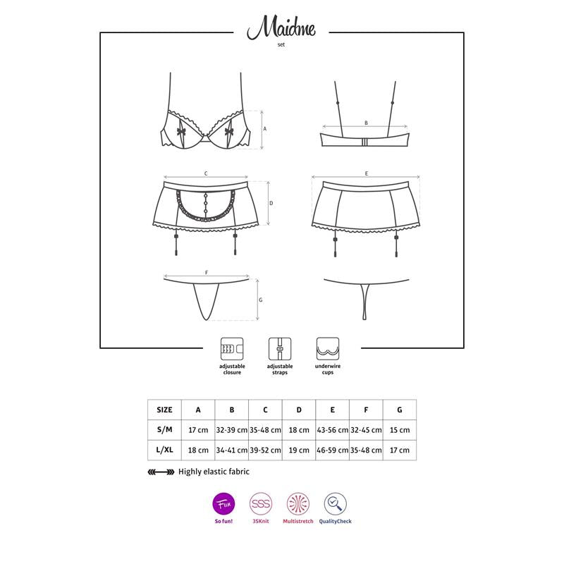 Maidme 5 Pieces Set - UABDSM