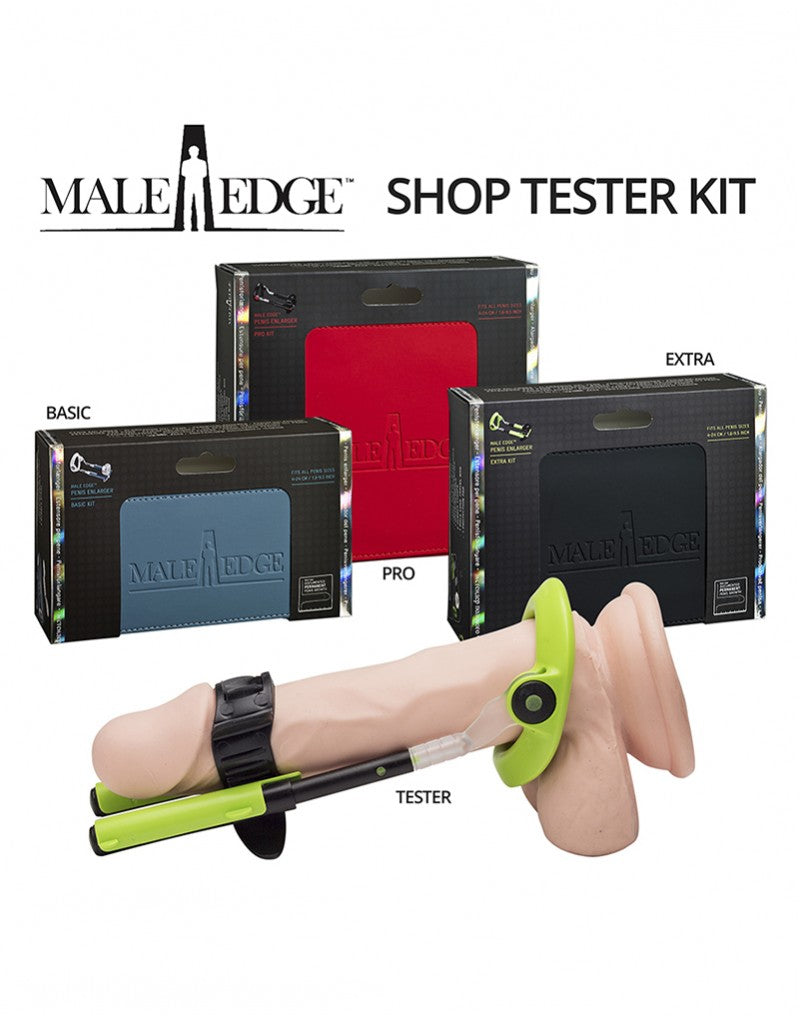 Male Edge 3 Pcs. Plus Free Tester Kit - UABDSM