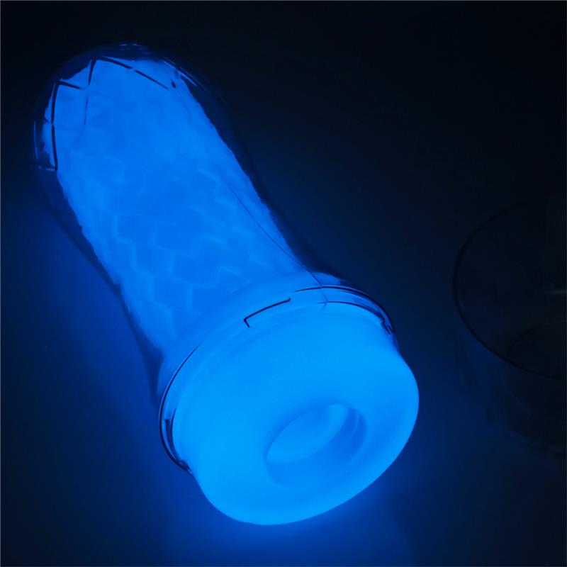 Male Masturbator Lumino Blue Light - UABDSM
