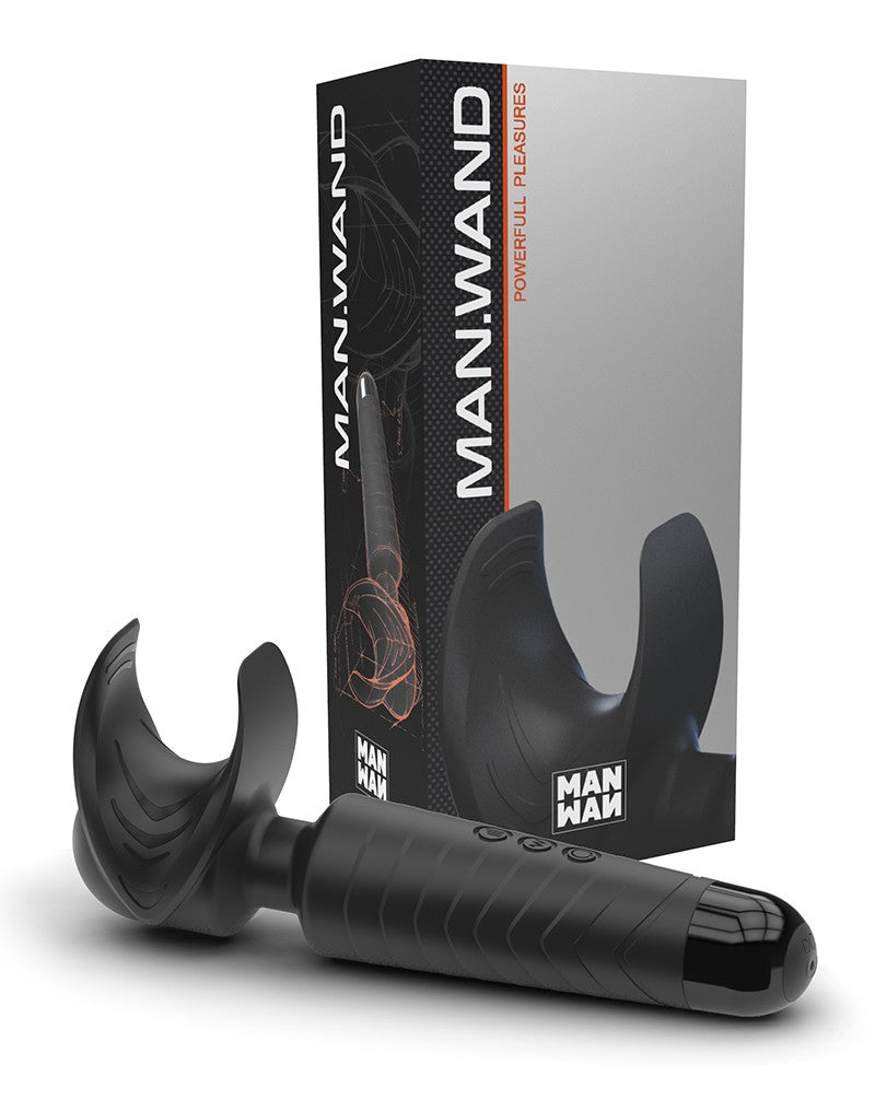 Man.Wand - Man.Wand - Wand Vibrator For Men - Black - UABDSM