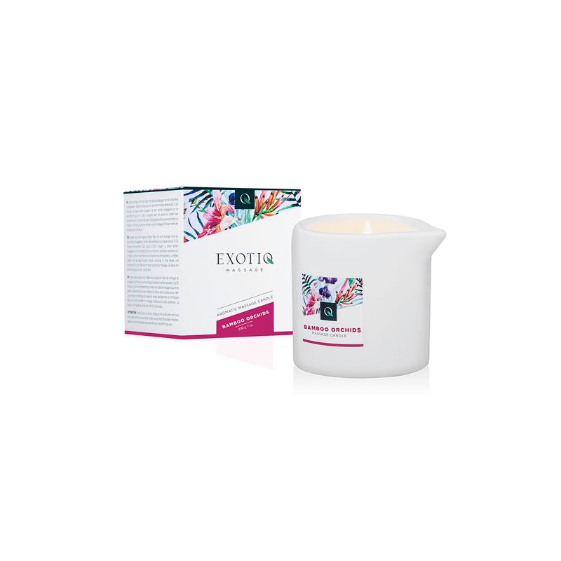 Massage Candle Bamboo Orchids  - 200g - UABDSM