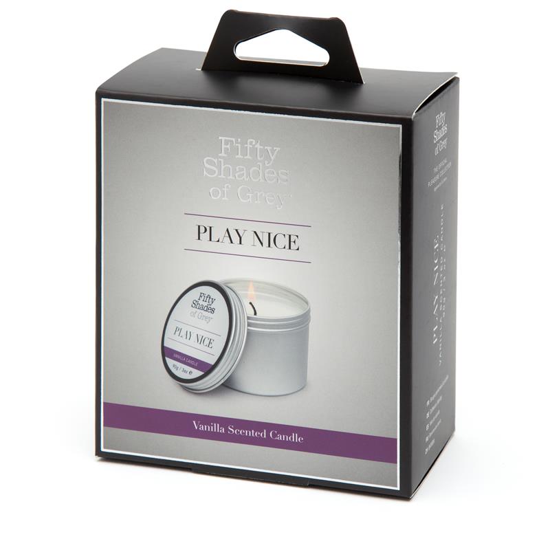 Massage Candle Play Nice Vanilla 90 gr - UABDSM