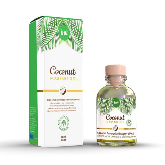 Massage Gel Coconut 100% Vegan Kissable 30 ml - UABDSM