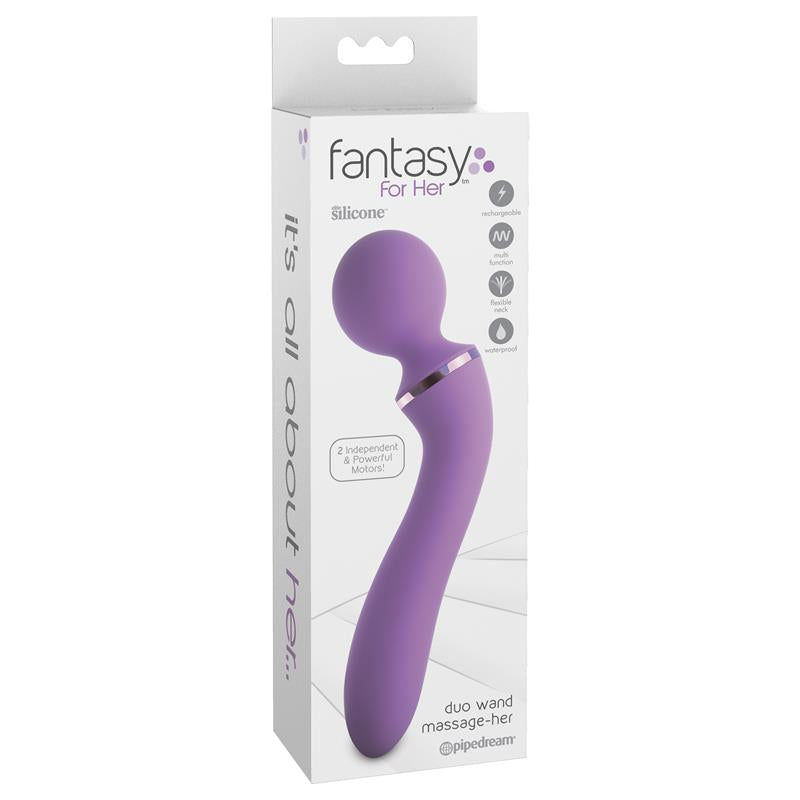 Massager Silicone USB 19.6 cm - UABDSM