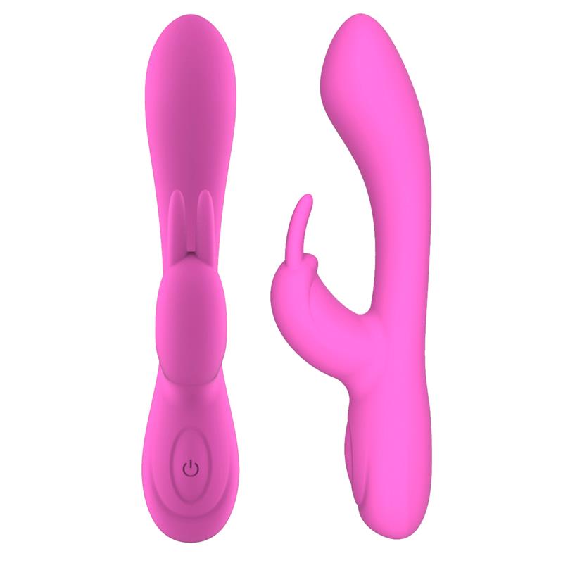 Mauve Unibody Liquefied Silicone Vibe USB Pink - UABDSM