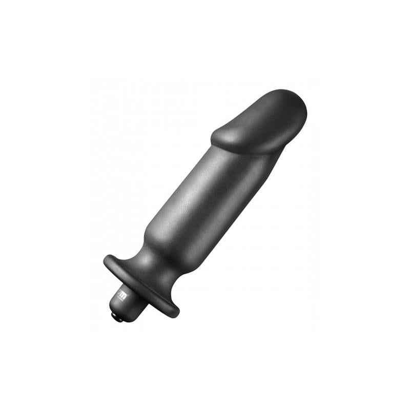 Medium Vibrating Plug Black - UABDSM