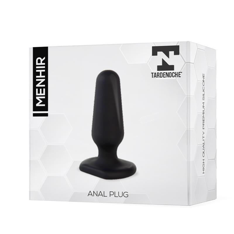 Menhir Anal Plug Silicone Black - UABDSM