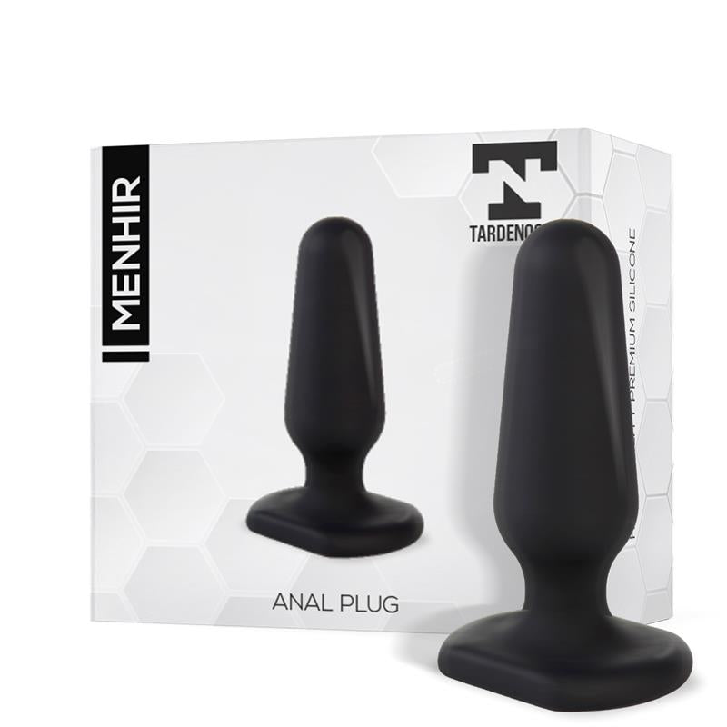 Menhir Anal Plug Silicone Black - UABDSM