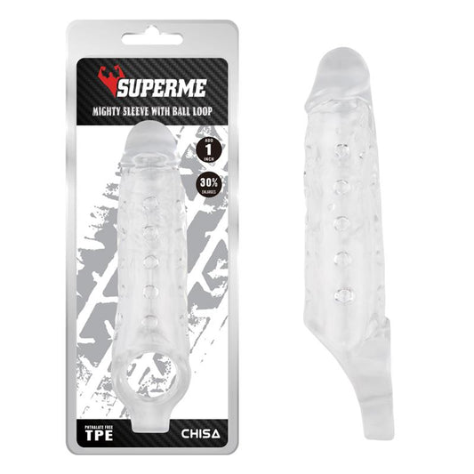 Mighty Sleeve With Ball Loop Clear - UABDSM