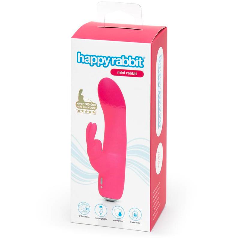 Mini Rechargeable Rabbit Vibrator Pink - UABDSM