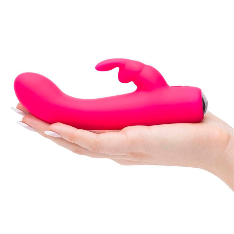 Mini Rechargeable Rabbit Vibrator Pink - UABDSM