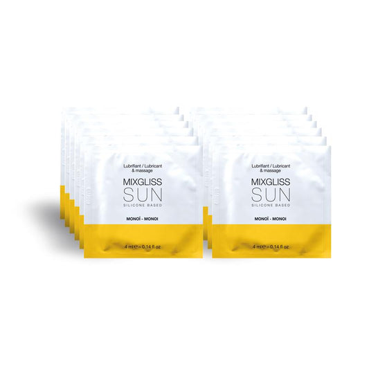 Mixgliss Monodosis Silicone Lubricant Pack of 12 SUN 4 ml - UABDSM