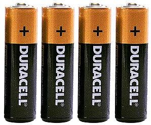 Duracell AAA Batteries x 4 - UABDSM