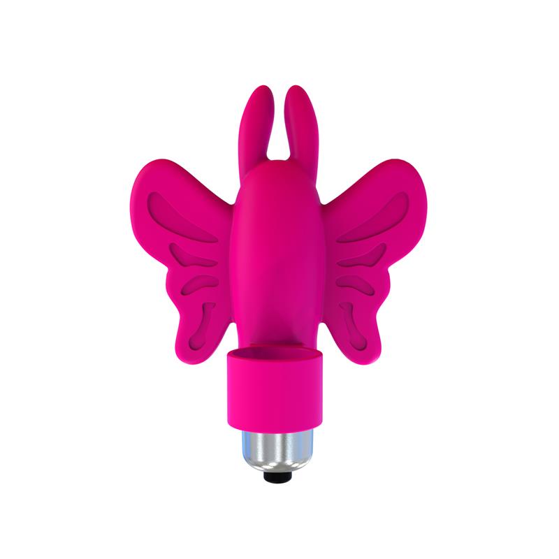 Monarch Butterfly Vibrating Bullet Silicone Pink - UABDSM