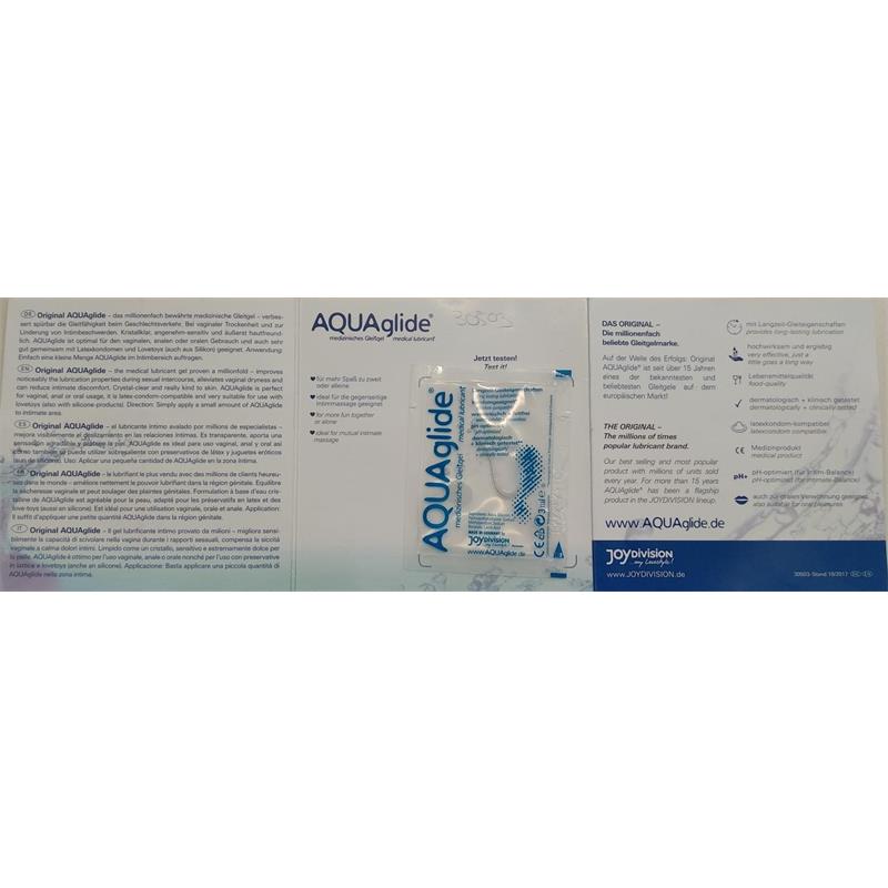 Monodose AQUAglide 3 ml + Flyer - UABDSM