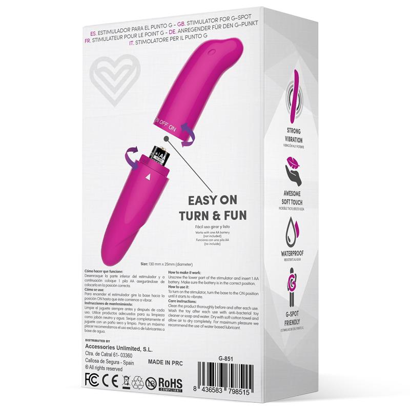 Morton Easy Quick Pink Stimulator Pink - UABDSM