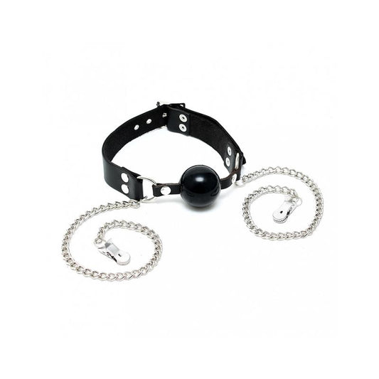 Mouthgag with nipple clamps-Adjustable - UABDSM