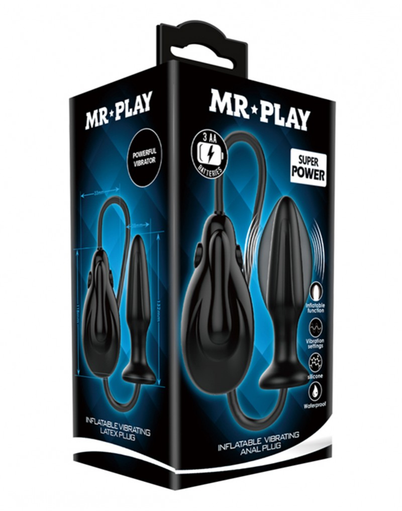 Mr. Play - Inflatable Anal Plug - UABDSM