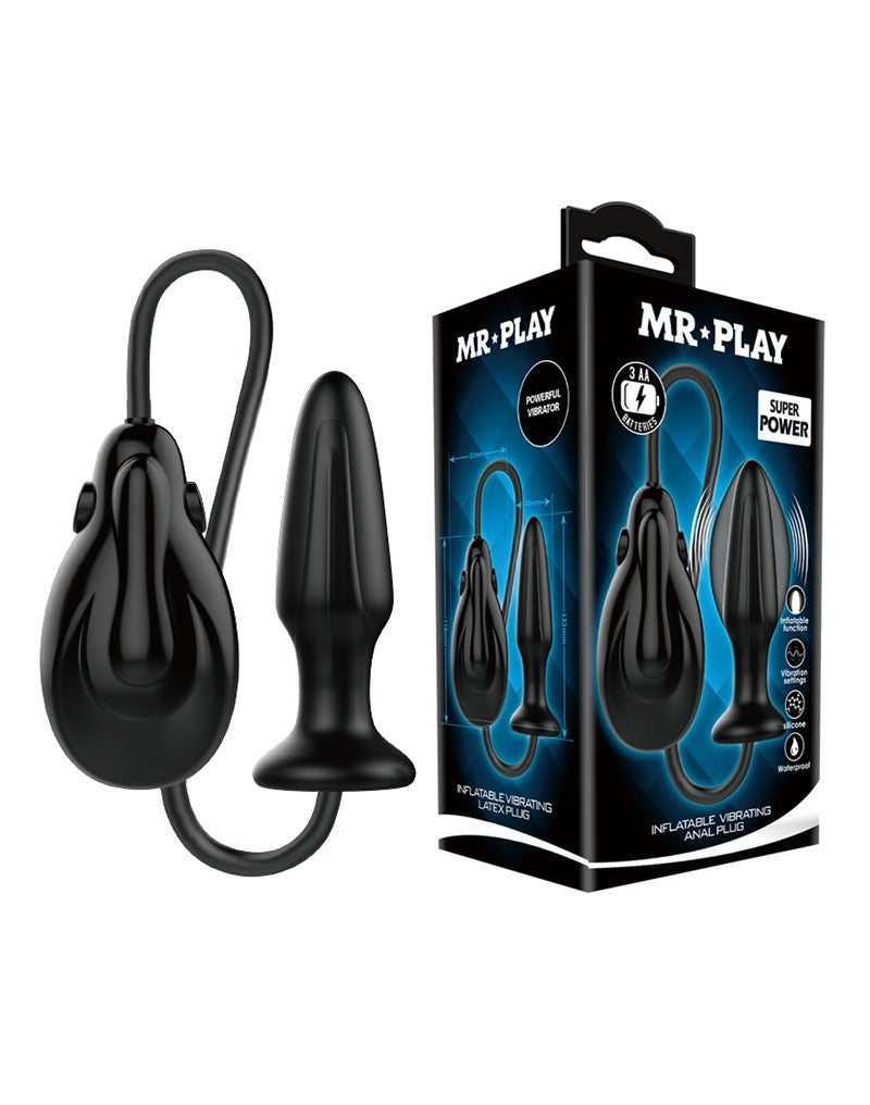 Mr. Play - Inflatable Anal Plug - UABDSM