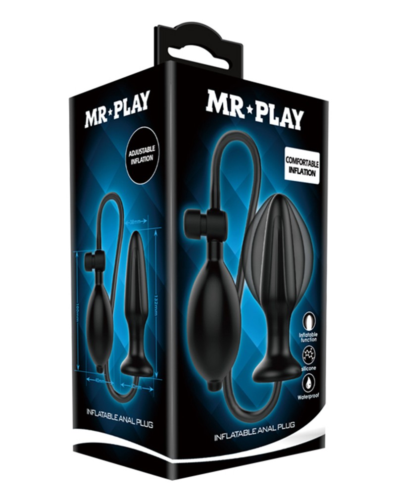 Mr. Play - Inflatable Anal Plug - UABDSM