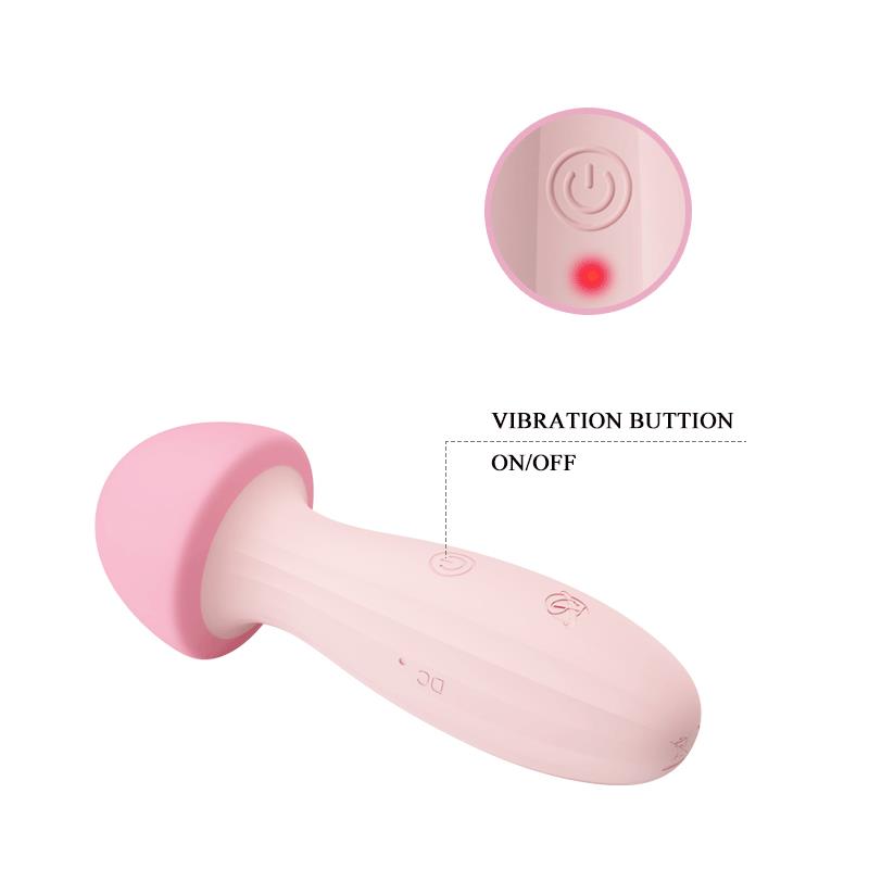 Mushroom Vibe/Massager Silicone USB - UABDSM