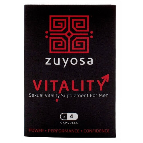Zuyosa Sexual Vitality Supplement for Men 4 Pack - UABDSM