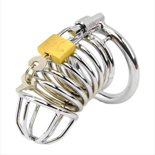 Impound Spiral Male Chastity Device - UABDSM