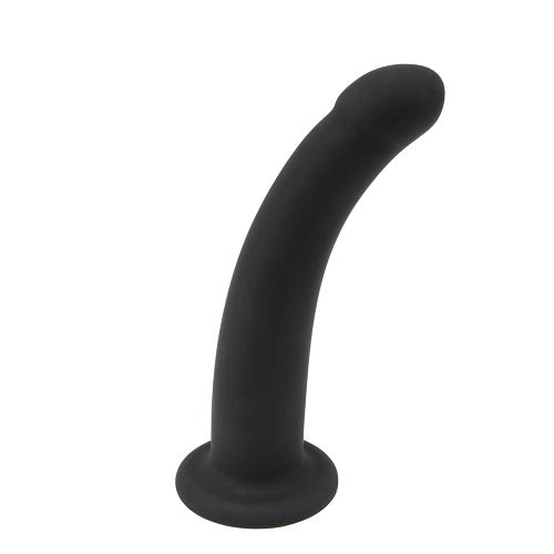 Loving Joy Curved 5 Inch Silicone Dildo with Suction Cup - UABDSM