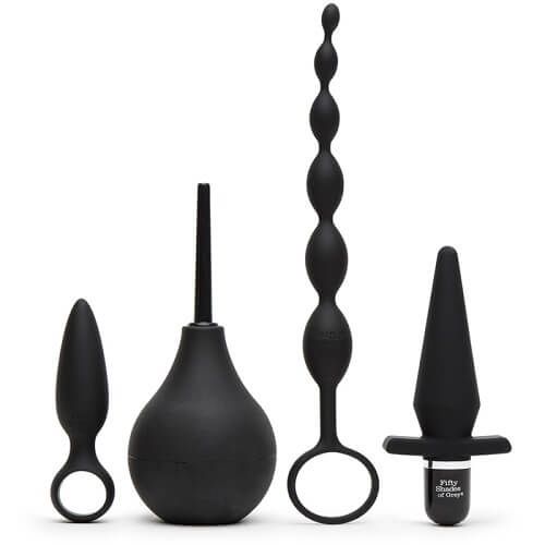 Fifty Shades of Grey Pleasure Overload Take It Slow Anal Beginners Kit (4 pieces) - UABDSM