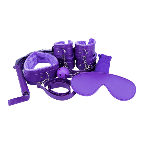 Loving Joy Beginners Bondage Kit Purple (8 Piece) - UABDSM