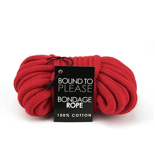 Bound to Please Bondage Rope Red - UABDSM