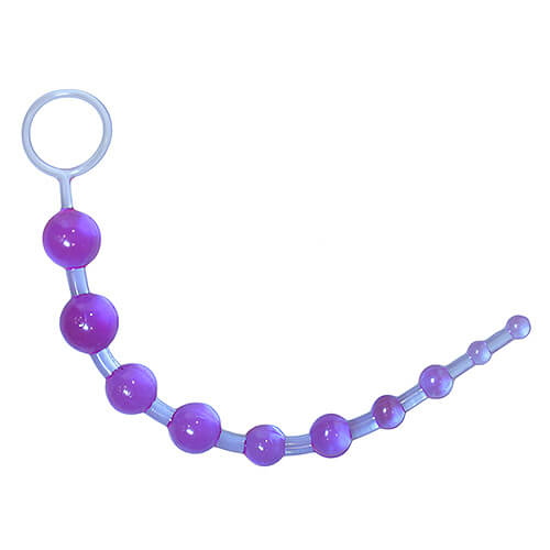 Loving Joy Anal Love Beads Purple - UABDSM