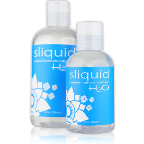 Sliquid Naturals H20 Waterbased Lubricant-125ml - UABDSM