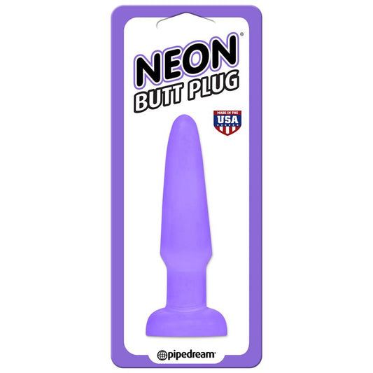 Neon Butt Plug Purple - UABDSM