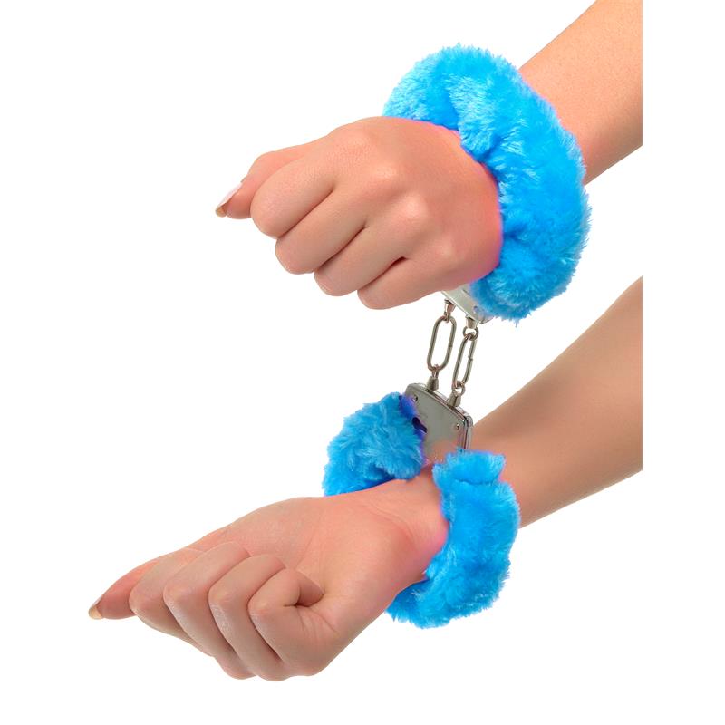 Neon Furry Cuffs Blue - UABDSM