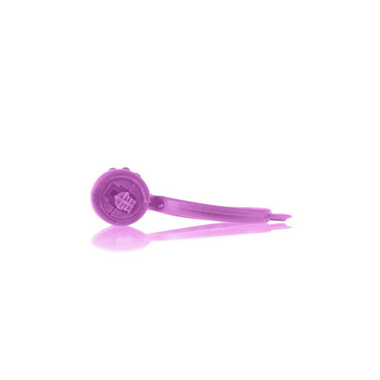 Neon Vibrating Cockring Purple - UABDSM