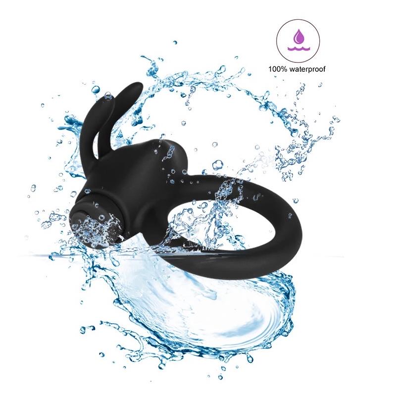 Neptune Vibrating Ring Silicone Rechargable USB - UABDSM