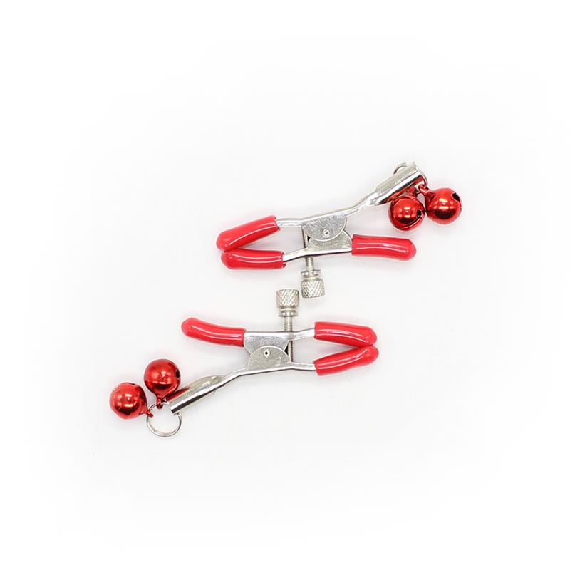 Nipple Clamp with Bell Metal Red - UABDSM