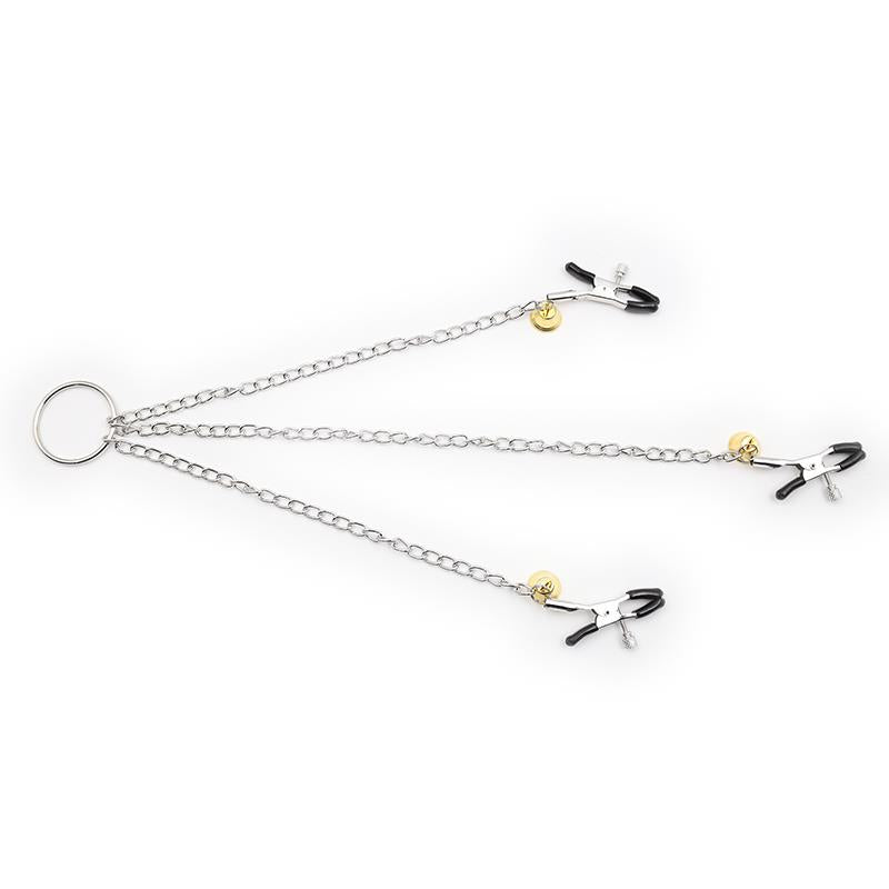 Nipple Clamps and Clit Clamps with Chain Metal - UABDSM