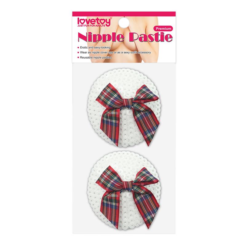 Nipple Covers Reusable Sequin White - UABDSM