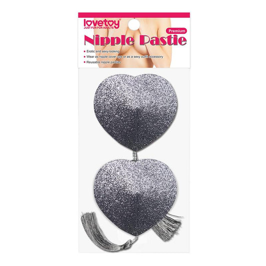 Nipple Covers Reusable Silver Glitter - UABDSM