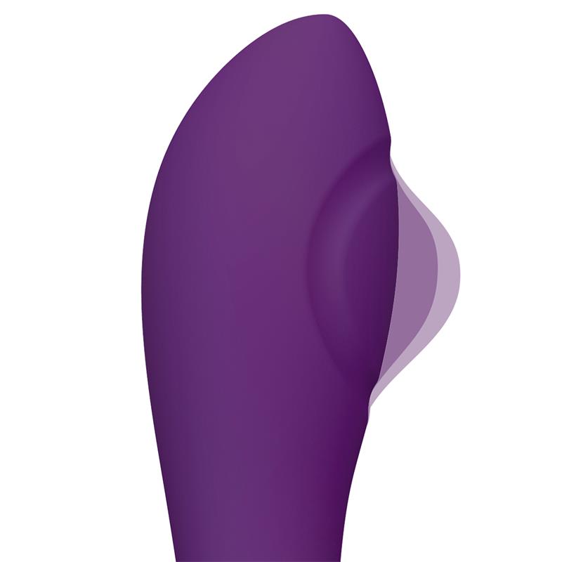 No. Eleven Vibrator with Bunny G-Spot and Pulse Function Magnetic USB Silicone - UABDSM