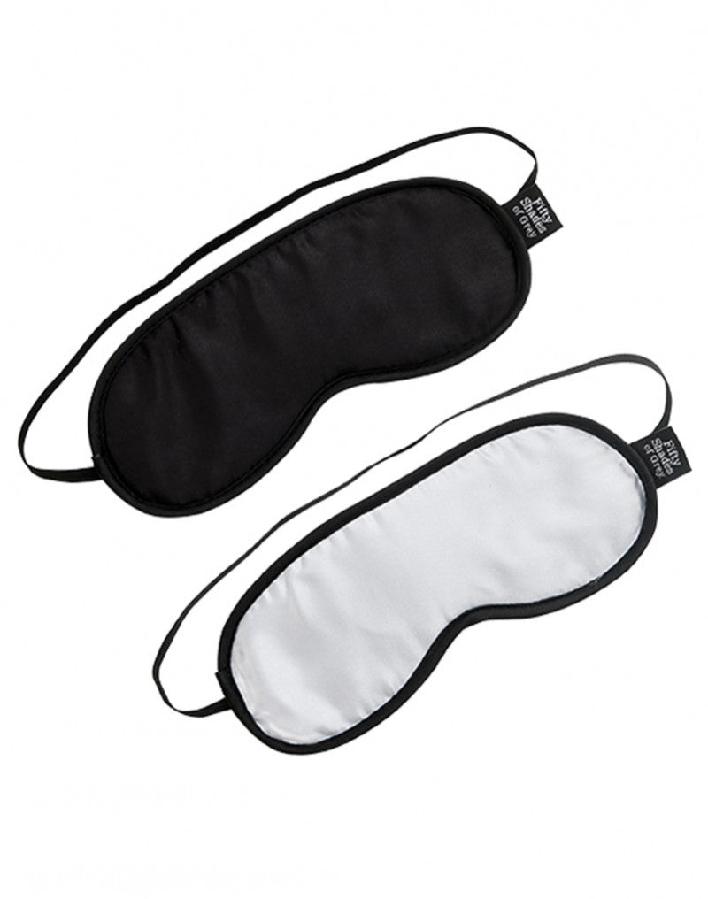 No Peeking - FSoG Soft Blindfold Twin Pack - UABDSM