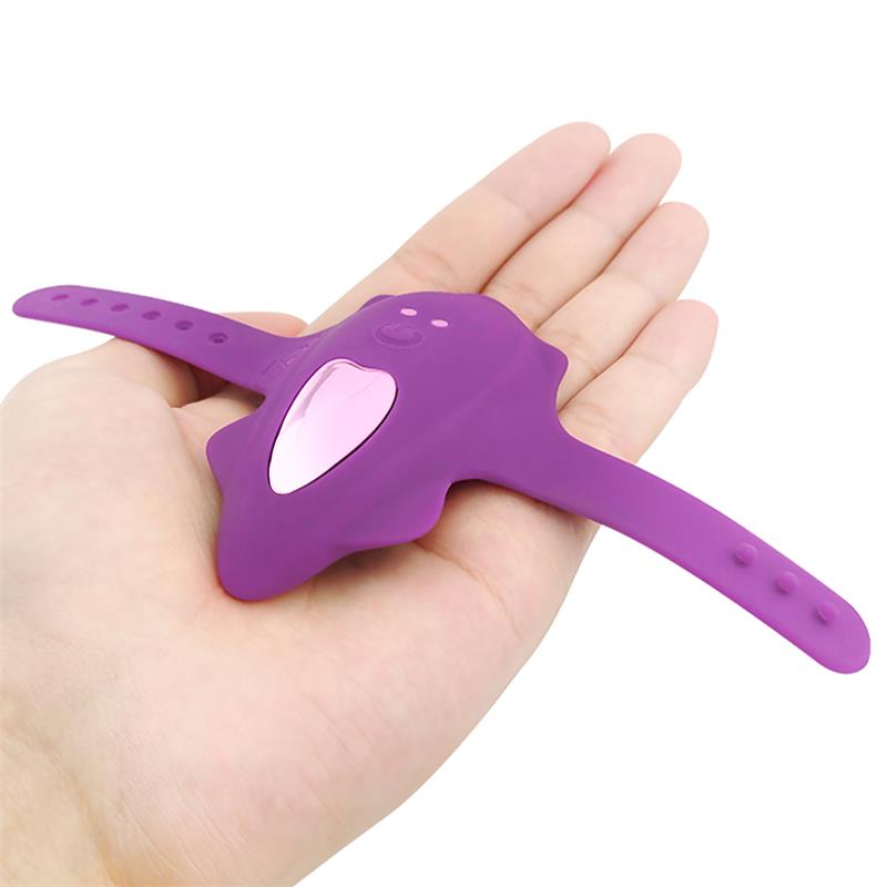 No. Seventeen Panty Stimulator Remote Control Magnetic USB Purple - UABDSM