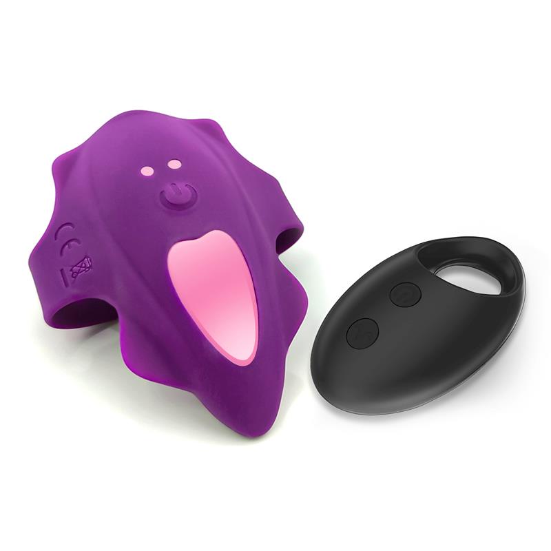 No. Seventeen Panty Stimulator Remote Control Magnetic USB Purple - UABDSM