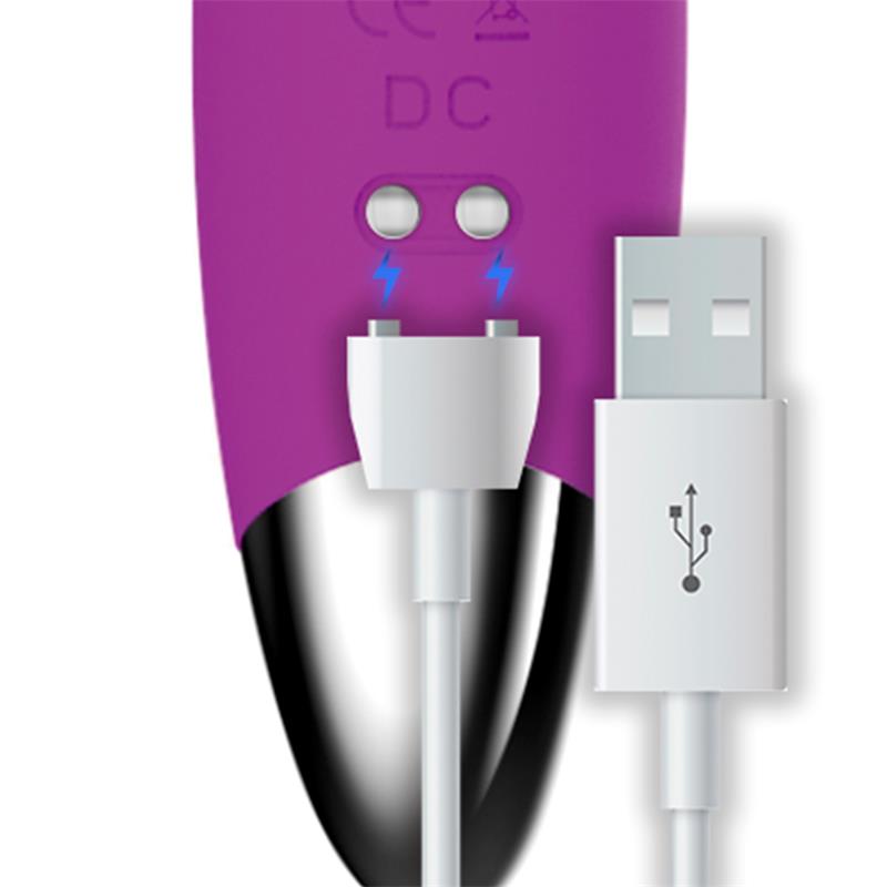 No. Ten G-Spot Hyper-Flexible Vibe Magnetic USB Silicone - UABDSM