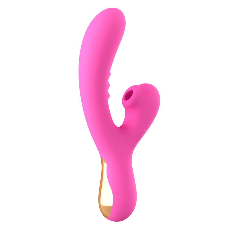 No. Twenty G-Spot Vibe with Clitoris Sucker USB Silicone - UABDSM