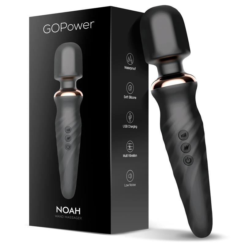 Noah Wand Massager USB Silicone - UABDSM